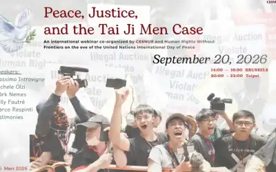 Marking the International Day of Peace with the Tai Ji Men Case