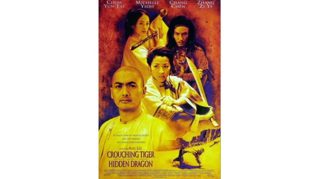 Poster for the movie “Crouching Tiger, Hidden Dragon,” 2000.