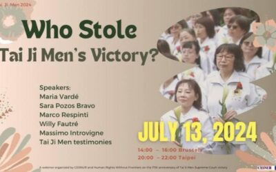 Who Stole Tai Ji Men 2007 Victory? An International Webinar