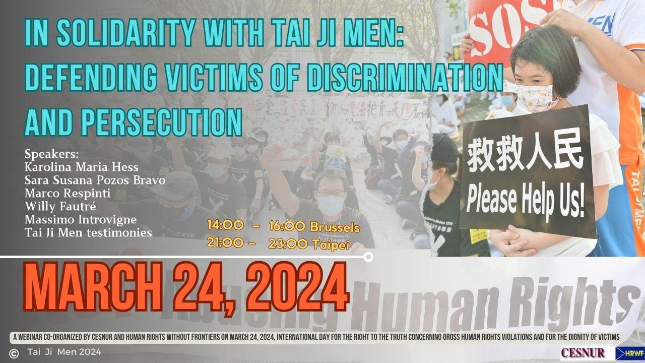 Restorative and Compensatory Justice and the Tai Ji Men Case