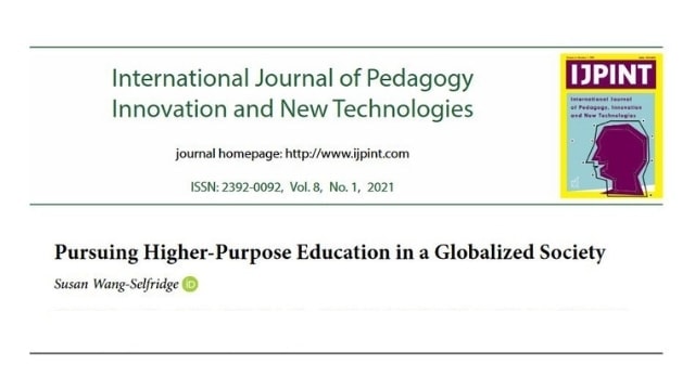 International Journal of Pedagogy, Innovation and New Technologies.