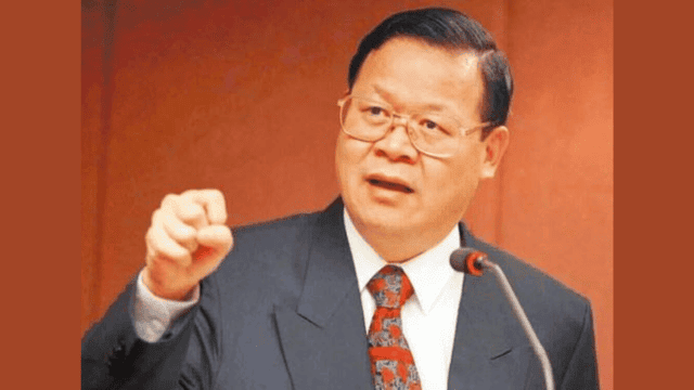 Minister of Justice Liao Zheng-Hao (1946–2022) orchestrated the religious crackdown of 1996. From X.