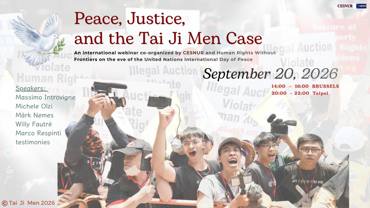 Peace, Justice, and the Tai Ji Men Case