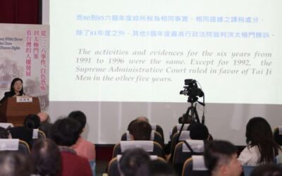 The Urgency to Rectify the Tai Ji Men Human Rights Case