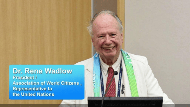 50 Years of the Association of World Citizens: An Appeal for the Tai Ji Men Case