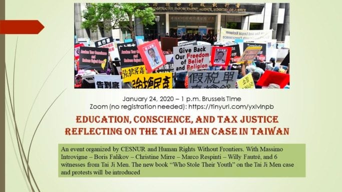 TAIWAN: Education, Conscience and Tax Justice: Reflecting on the Tai Ji Men Case