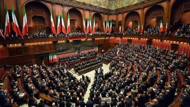 The Italian Parliament (credits).
