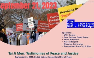 Tai Ji Men as Testimonies of Peace and Justice