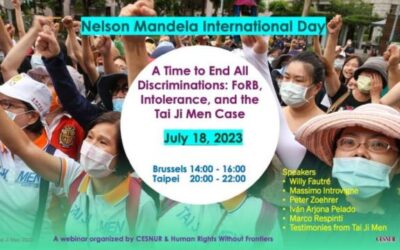 Remembering Mandela, Advocating for Tai Ji Men