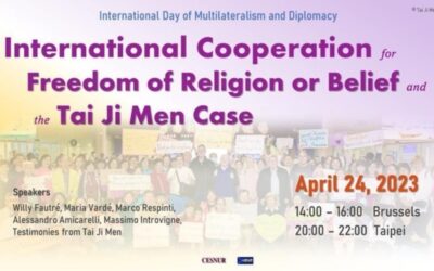 A Conscience-Based Citizen Diplomacy to Solve the Tai Ji Men Case