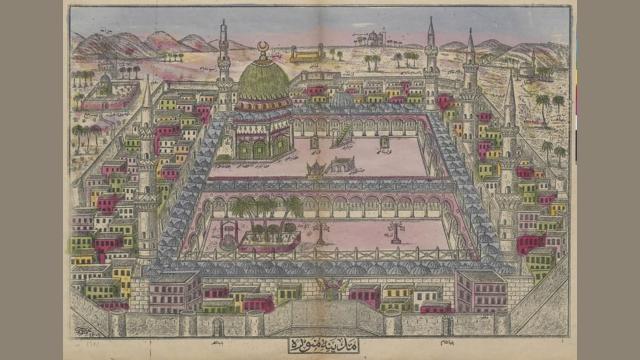 An old view of Medina. Credits.