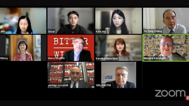 A view of the webinar.