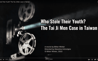 Who Stole Their Youth? The Tai Ji Men Case in Taiwan.  A New Movie.